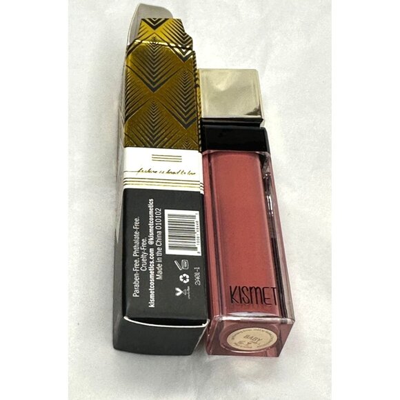 Kismet Lip Plumping Gloss Baby 8ml Hydrating Long-Lasting Formula Vegan Friendly - Picture 2 of 3